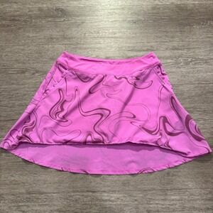 Under Armour Skirt Medium Pink Tennis Pickle Ball Outdoor Casual Workout